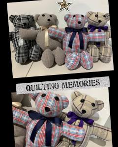 Memory Bears - Quilting Memories